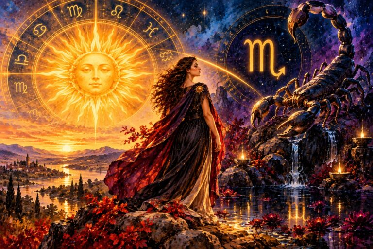 Ilustrace k článku: Dušičky a astrologie předků