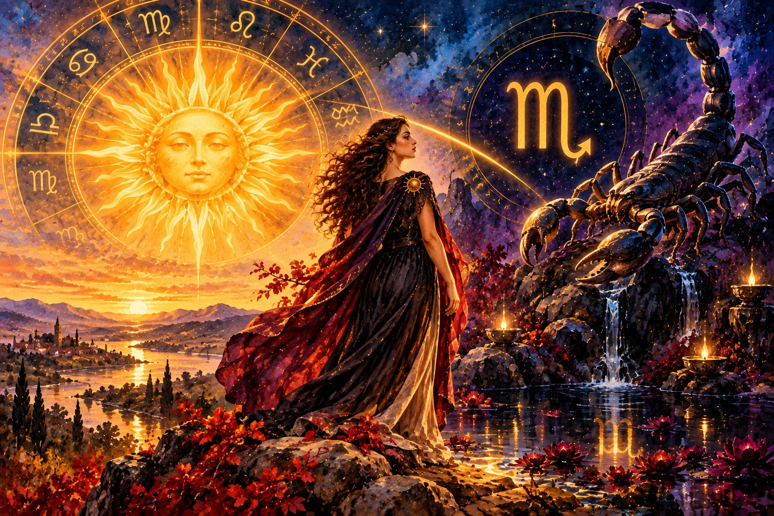 Ilustrace k článku: Dušičky a astrologie předků