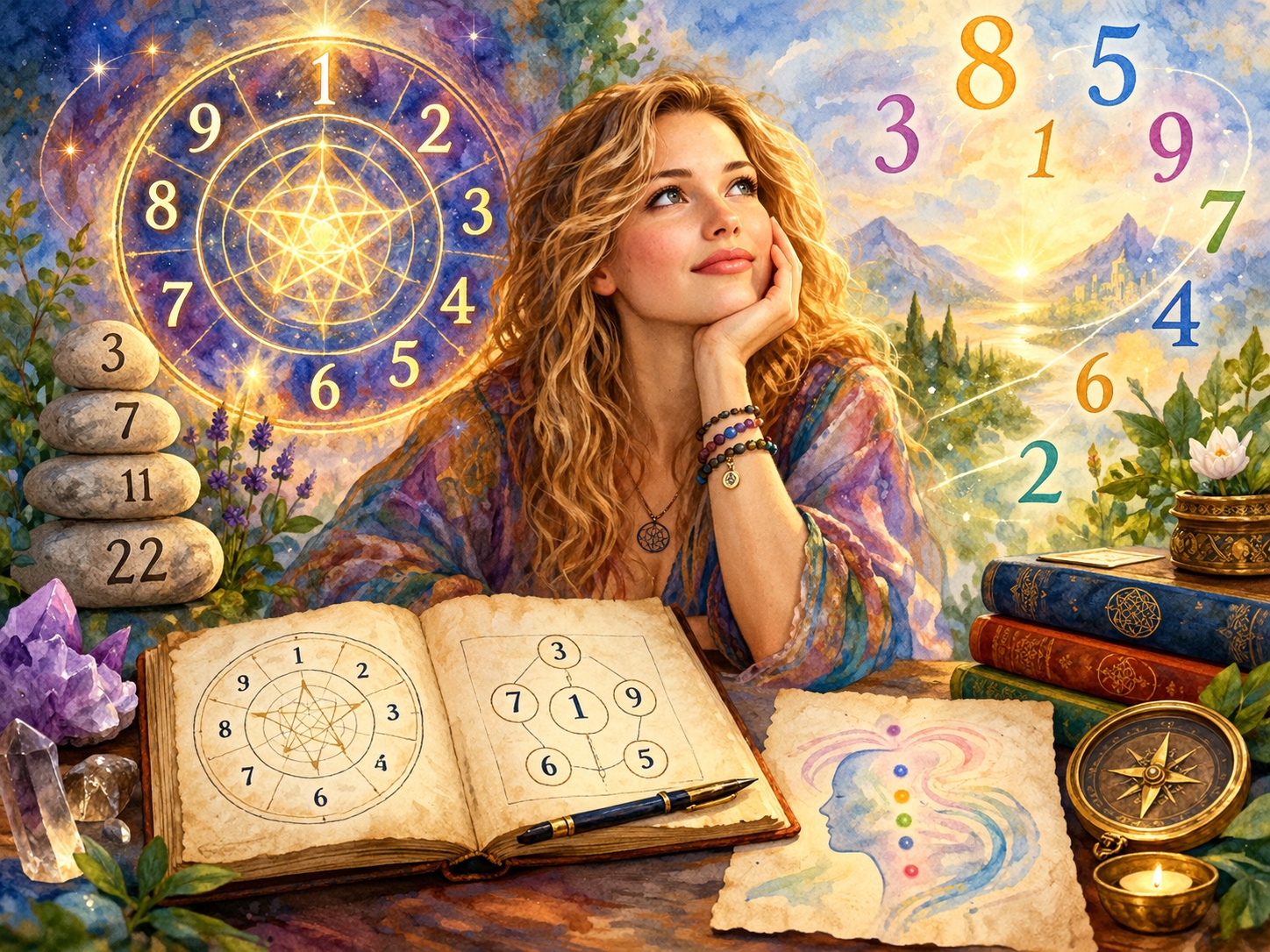 Ilustrace k článku: Tvůj numerologický profil jako celek: jak ho číst